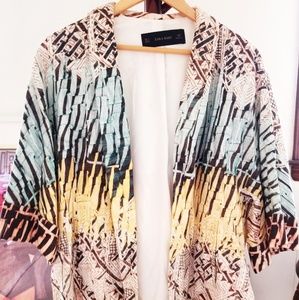 ZARA Cape Blazer (S)